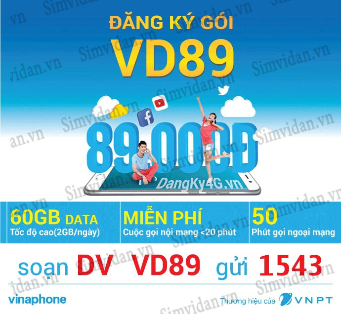 Gói VD89 vinaphone