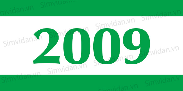 sim nam sinh 2009